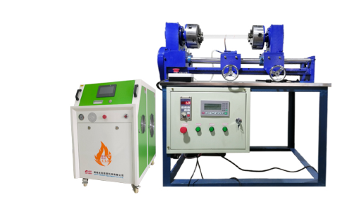 JKZC-ZKF2000型30mm大管徑石英玻璃管封口機床