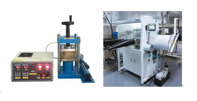 JKZC-SRY500型小型手套箱熱壓機